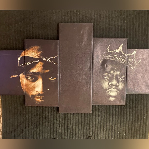 Wall Painting / Tupac & Biggie - Picture 1 of 1